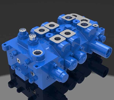 Multi - cara Directional Hydraulic Valve 4 DP20GL-2 untuk Cranes
