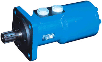 BM3 Danfoss / Eaton penggantian Efisiensi Tinggi Hidrolik Orbit Motor BM3 dengan Lurus Φ25 / Φ30 flat 8