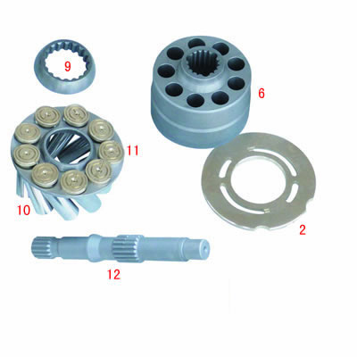 PVE19 / 21 Vickers Hydraulic Pump Parts untuk 19cc, 21cc