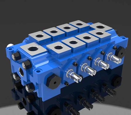 Beberapa Hydraulic Combined Directional Control Valve DL untuk Rekayasa