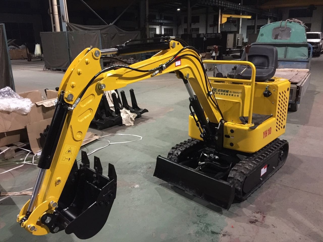 SJ10 Mini Excavator Mesin Ganda Drum Mini Crawler Excavator Untuk Area Kerja Kecil 950kgs